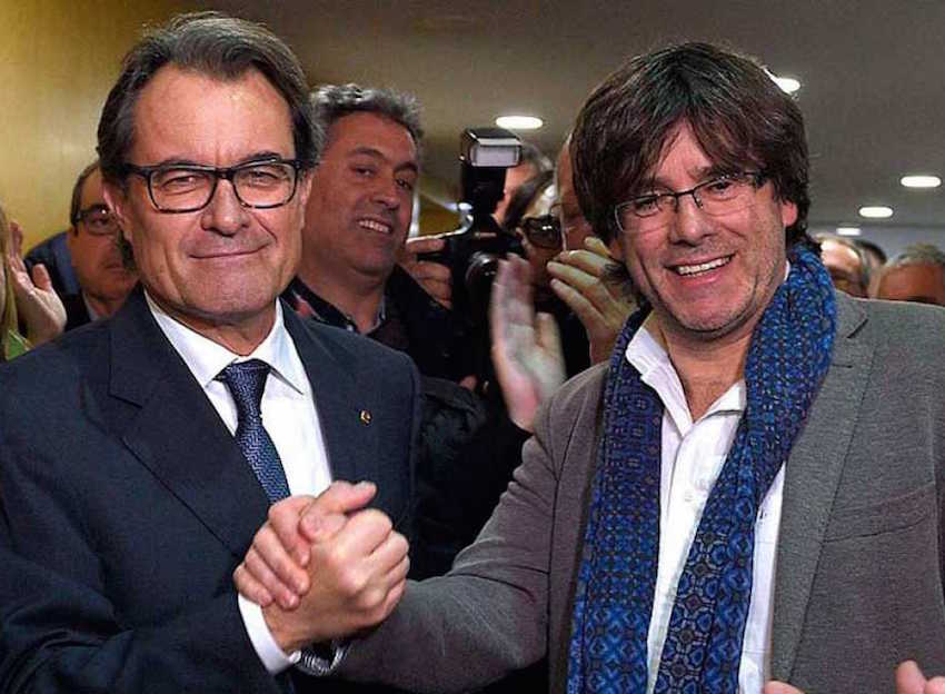 Artur Más y Carles Puigdemont