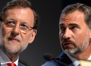 Mariano Rajoy y Felipe de Borbón