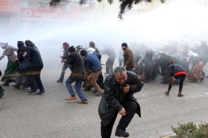 El momento en que estalla la bomba, en Estambul