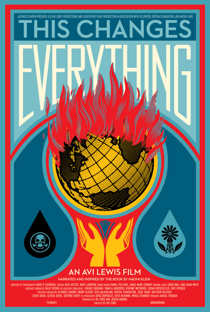 El grafitero Shepard Fairey creó el cartel promocional del documental This Changes Everything