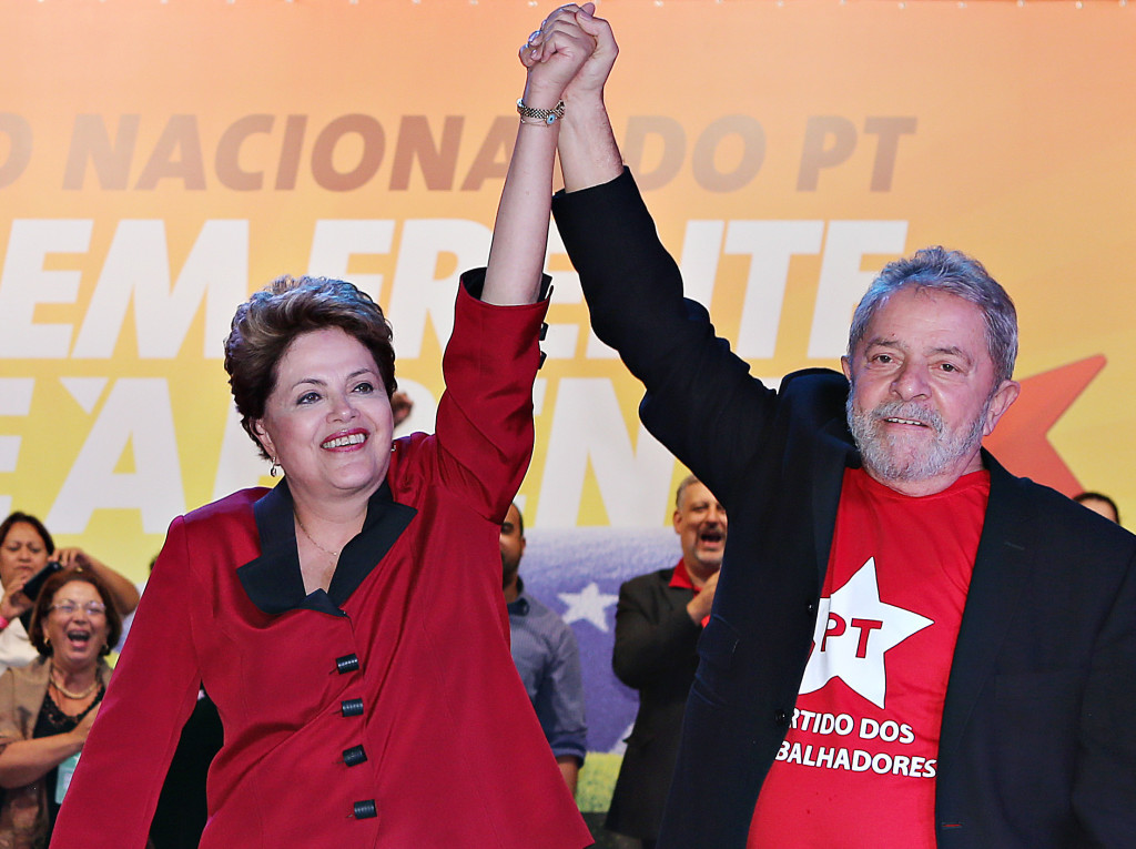 Dilma y Lula