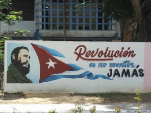 Pintada revolucionaria Cuba