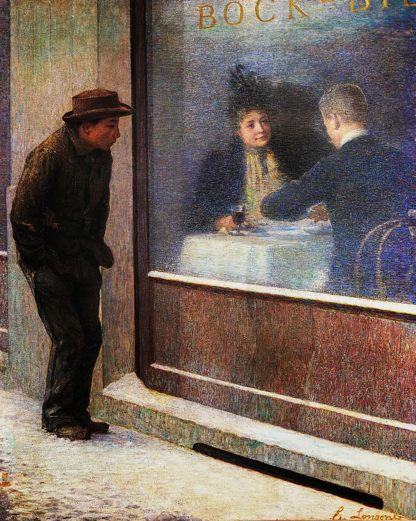 Emilio Longoni Riflessioni di un affamato [Reflexiones de un hambriento], 1893 