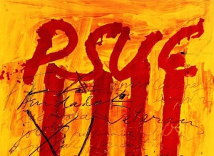 Antoni Tàpies, cartel del PSUC