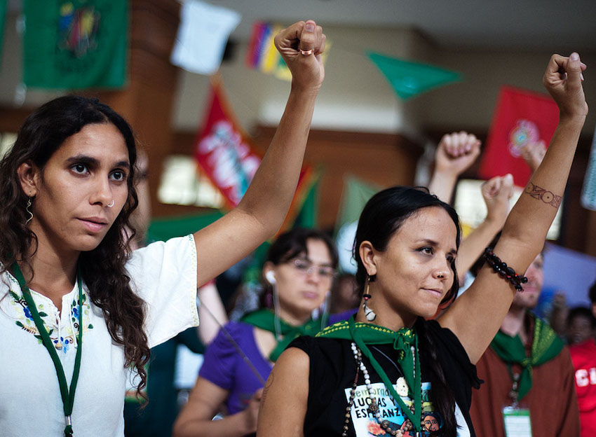 Feminismo en la lucha campesina