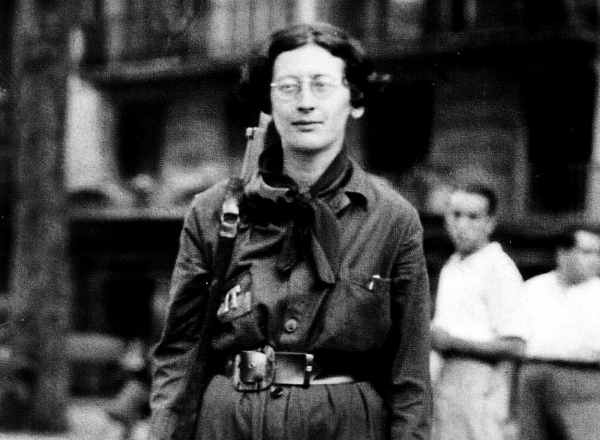 Simone Weil en la Columna Durruti