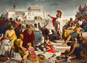 luchas de clases en Grecia