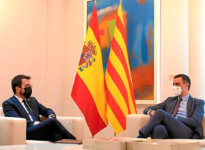 mesa de diálogo entre los gobiernos español y catalán