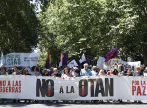 Plataforma por la Paz, contra las guerras, OTAN NO