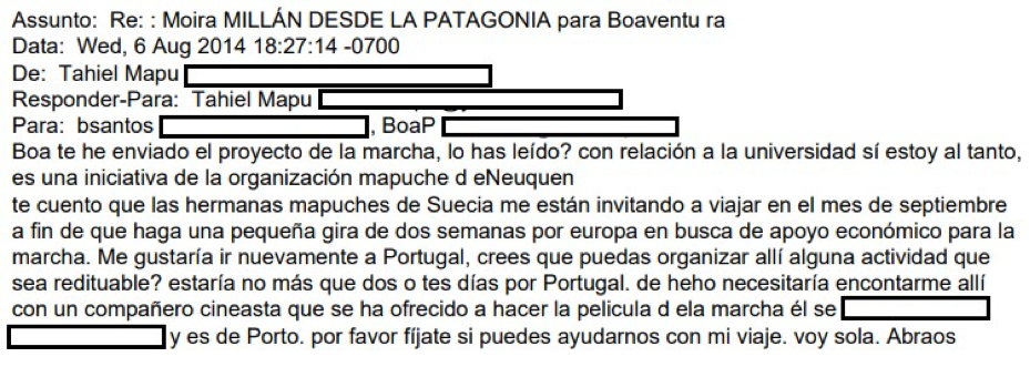 Boaventura se defiende